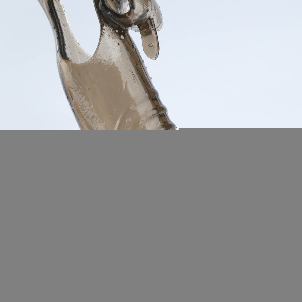 Clear Reusable Penis Electric Extension Shock Delay Ejaculation Male Sex Toy