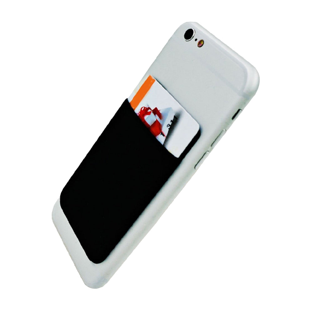 Phone Wallet Credit ID Card Holder Pocket Adhesive Sticker for iPhone Samsung