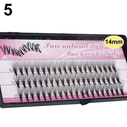 60 Pcs Clusters Eye Lashes Grafting Fake False Eyelashes