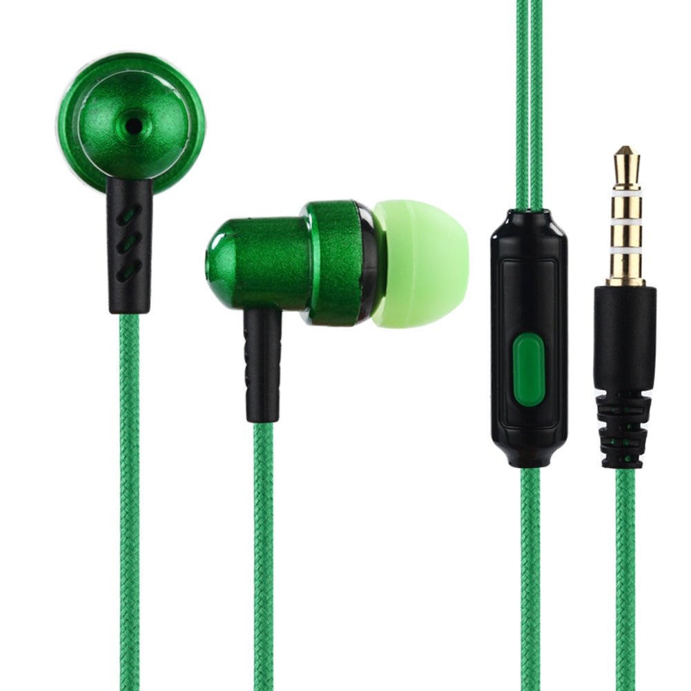 In-Ear Earphone Wired Headset Stereo Bass Connector Headphone for Phone Computer