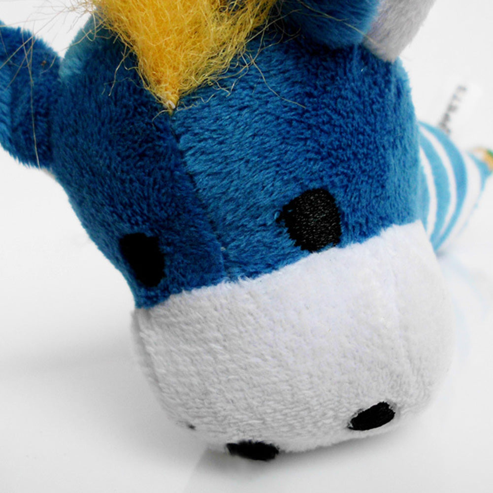 Pet Puppy Cat Dog Chew Bite Toy Elephant Hippo Pattern Teething Plush Toy