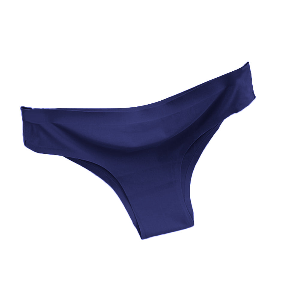 Seamless Panties Women Breathable Underwear Solid Color Low Rise Knickers Briefs