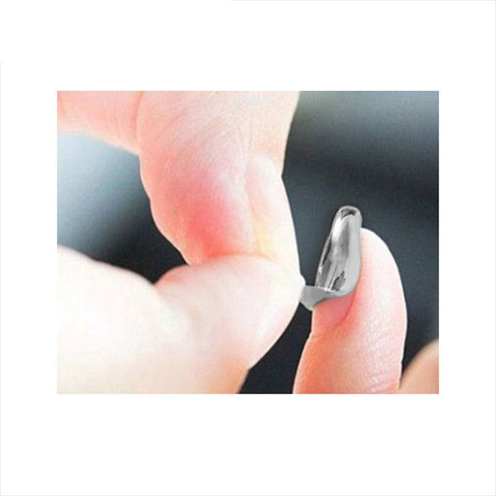 2Pcs Silver Metal Mirror Effect Metallic Nail Art Polish Varnish  and  Base Coat Nail DIY