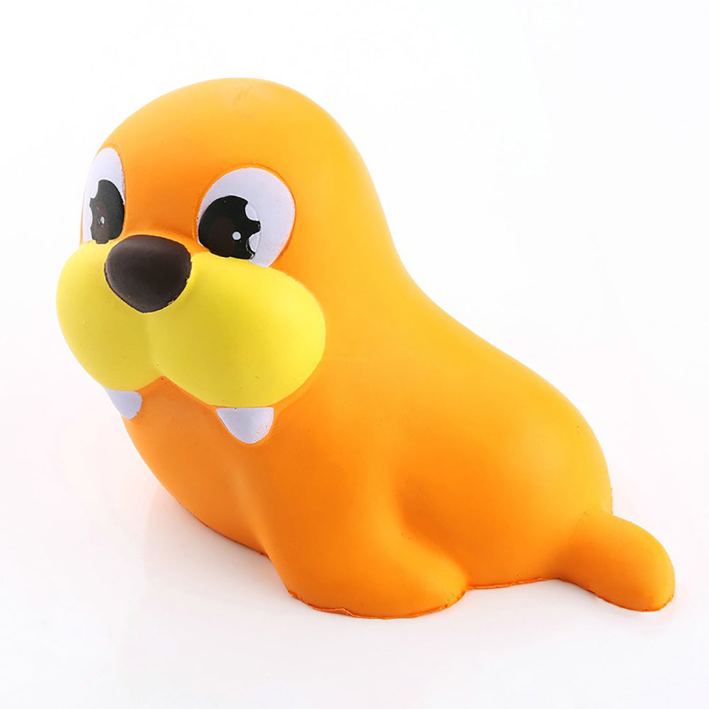 Cute Cartoon Animal Seal Squeeze Anti-Stress Soft Slow Rising Adult Toy Gift