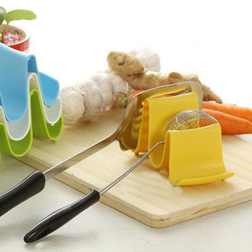 Plastic Kitchen Pot Pan Cover Lid Shell Stand Shelf Holder Rack Cooking Tool