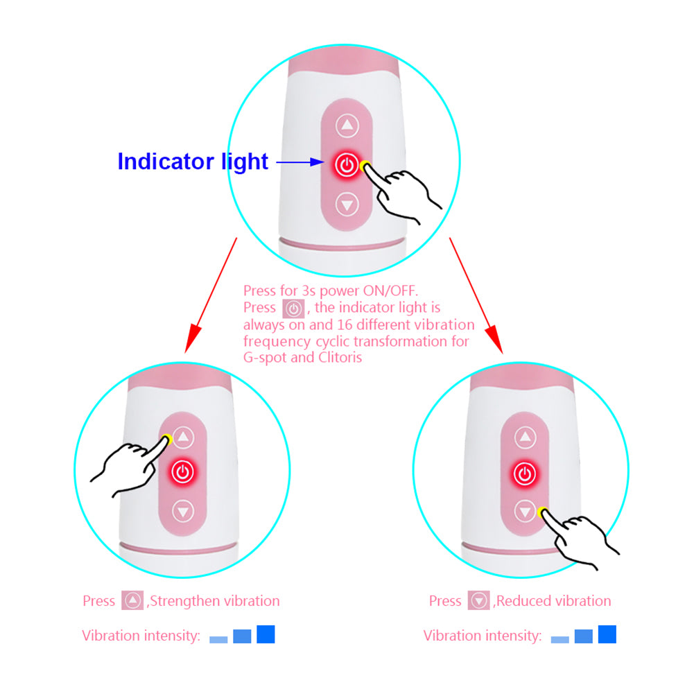 G-Spot Stimulator Waterproof Massager Adult Women Sex Toy Multispeed Vibrator