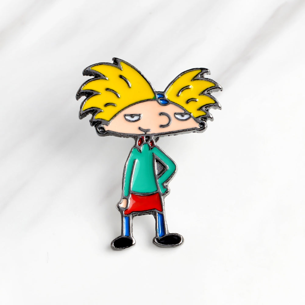 Cute Cartoon Character Brooch Pin Badge Enamel Fashion Accessory Scarf Jewelry