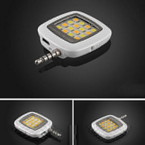 Mini Portable Fill-in LED Flash Selfie Light Sync Flash for Photography Smart Phone