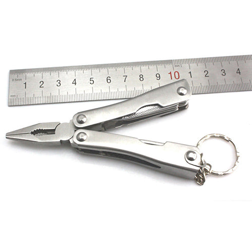 9 in 1 Outdoor Stainless Steel Multifunctional Pliers Camping Survival Tool