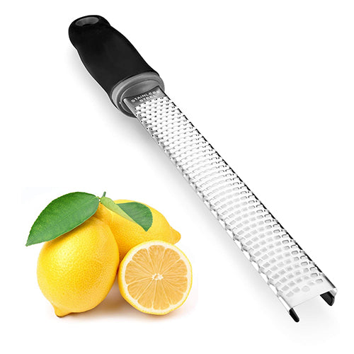 Multipurpose Lemon Citrus Cheese Zester Stainless Steel Grater Shredder Tool