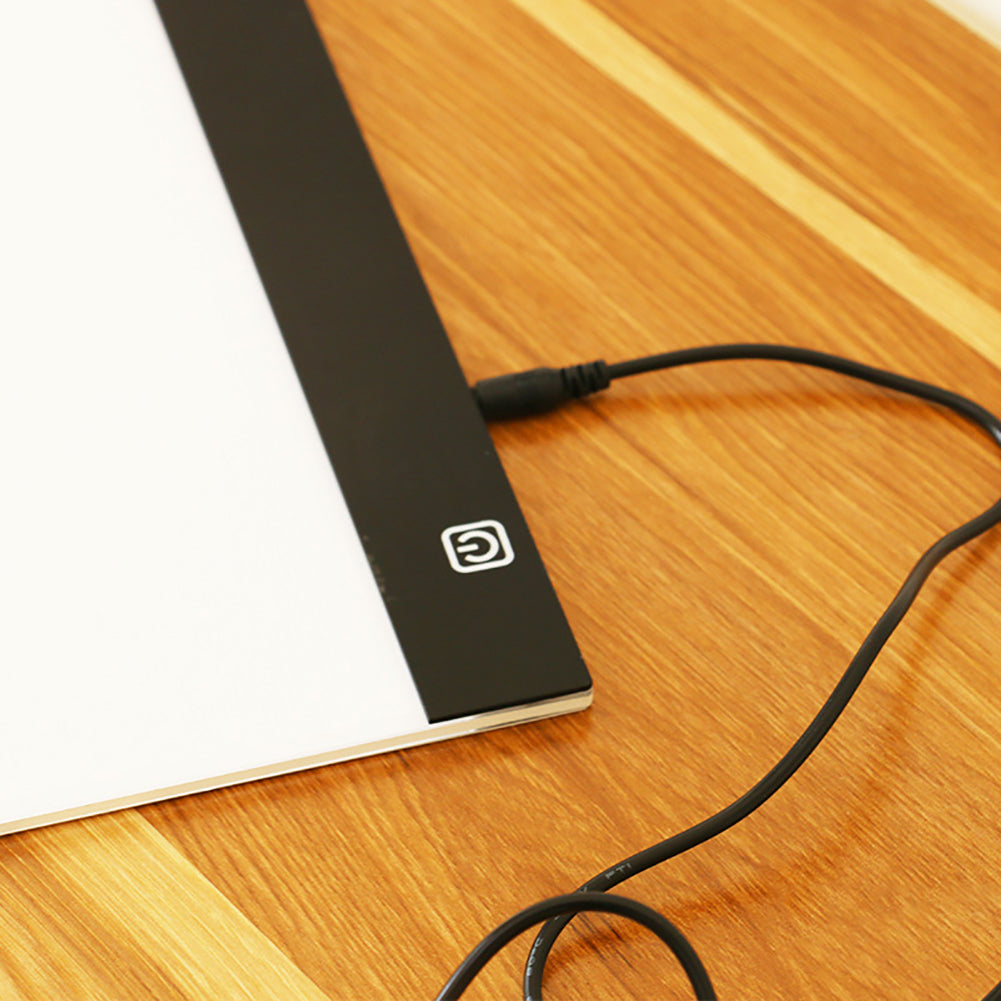 Large A3 LED Touch Dimmer Art Craft Tattoo Tracing Drawing Light Box Pad Board