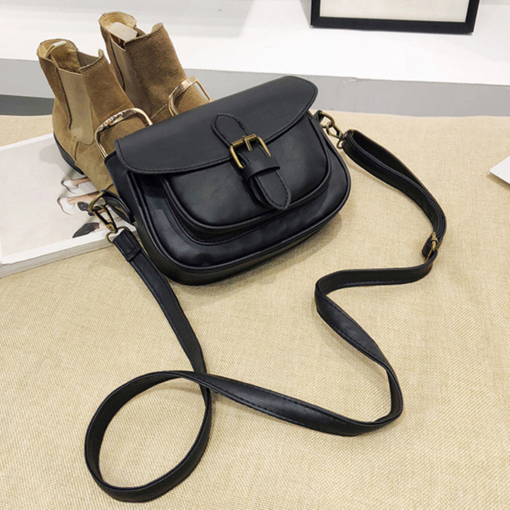 Women Solid Color Fashion Crossbody Single Shoulder Handbag Bag Party Gift