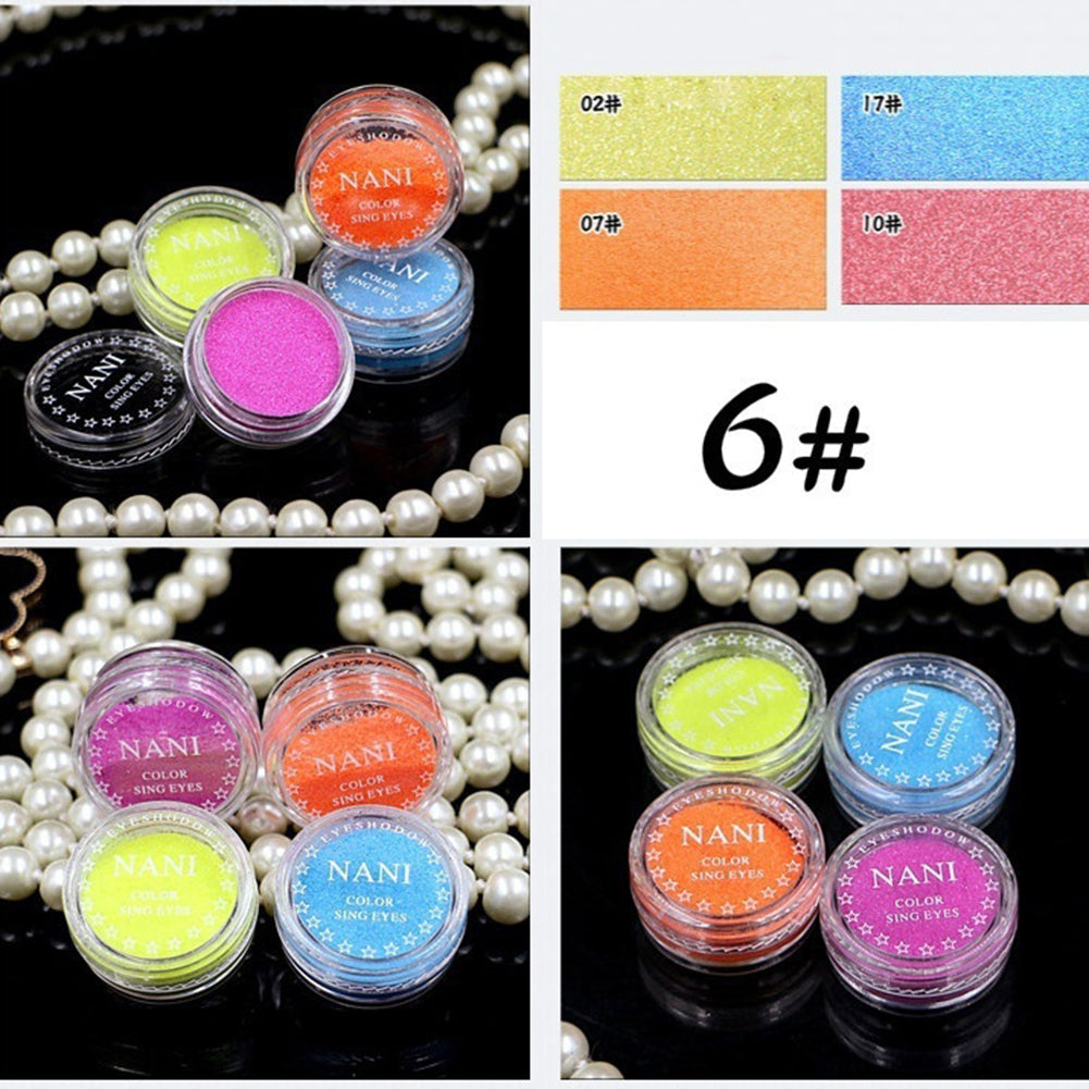 Fashion Glitter Highlighter Shimmer Eye Shadow Face Makeup Women Cosmetic