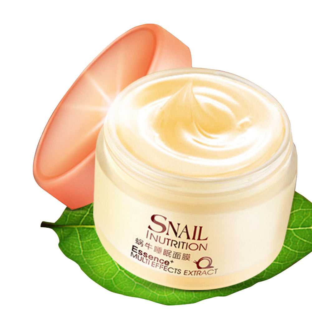 Snail Nutrition Essence Sleeping Mask Moisturizing Anti Aging Night Face Cream