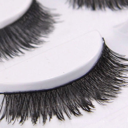 5 Pairs Natural Thick Cross Handmade Eye Lashes Extension Makeup False Eyelashes