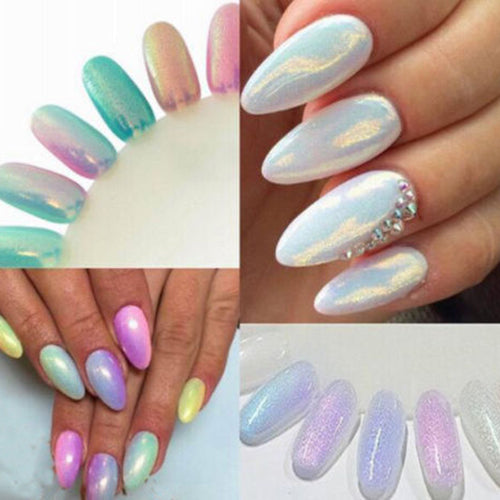 Fashion Nail Art DIY Glitter Powder Dust UV GEL Acrylic Powder Decoration Tips
