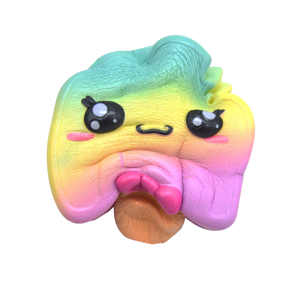 Kawaii Colorful Cartoon Ice Lolly Slow Rising Squeeze Decompression Toy Gift