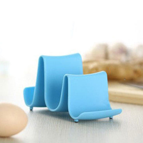 Plastic Kitchen Pot Pan Cover Lid Shell Stand Shelf Holder Rack Cooking Tool