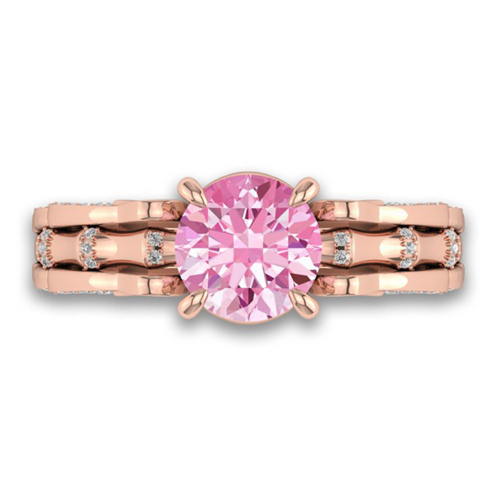 Fashion Exquisite Skull Rhinestone Alloy Ring Women Party Charm Jewelry Gift