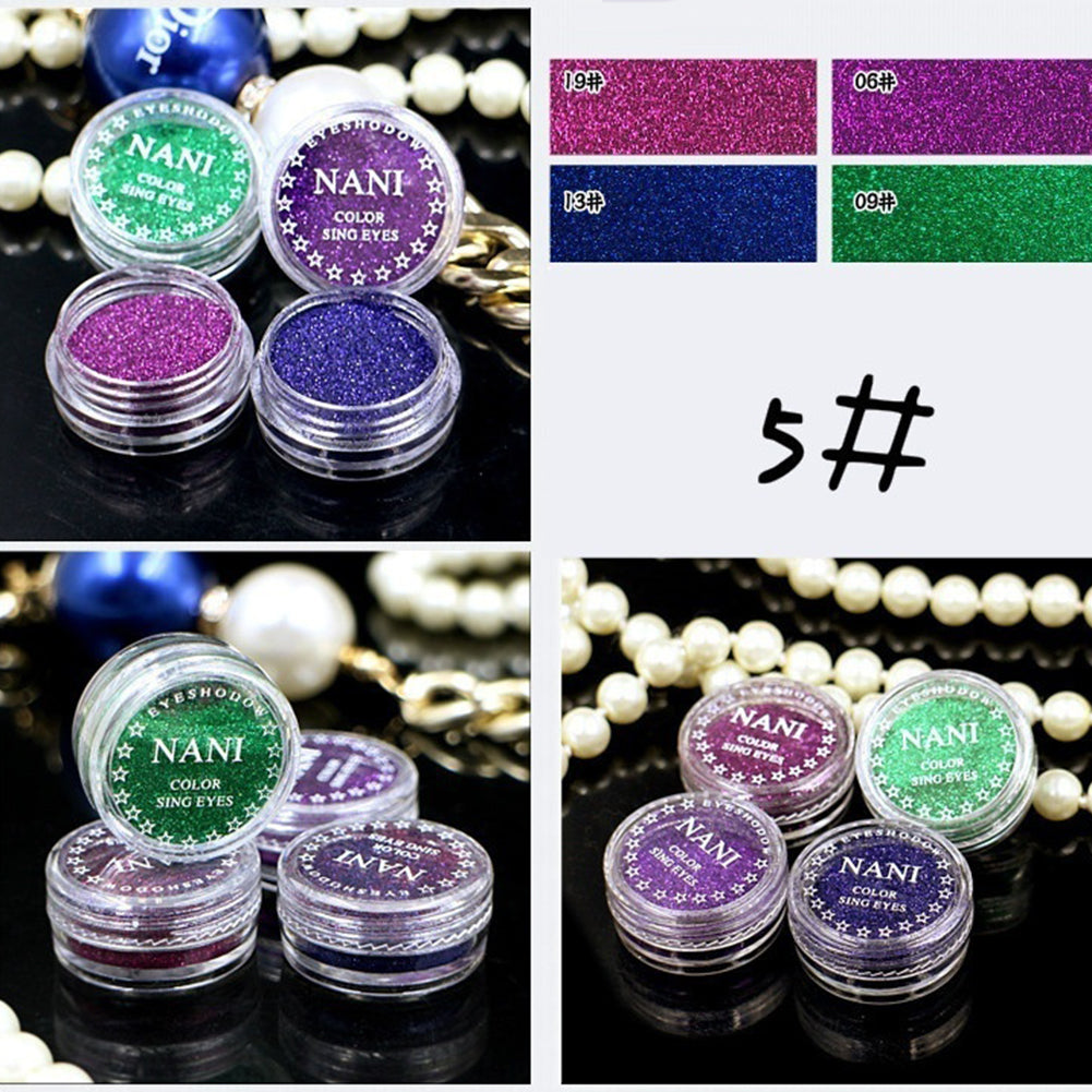 Fashion Glitter Highlighter Shimmer Eye Shadow Face Makeup Women Cosmetic