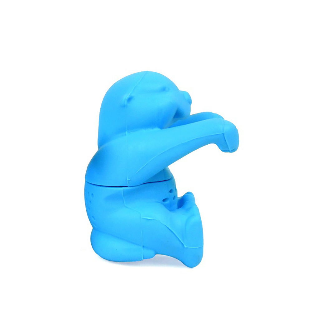 Novelty Leaf Strainer Herbal Spice Filter Silicone Animal Sloth Tea Infuser
