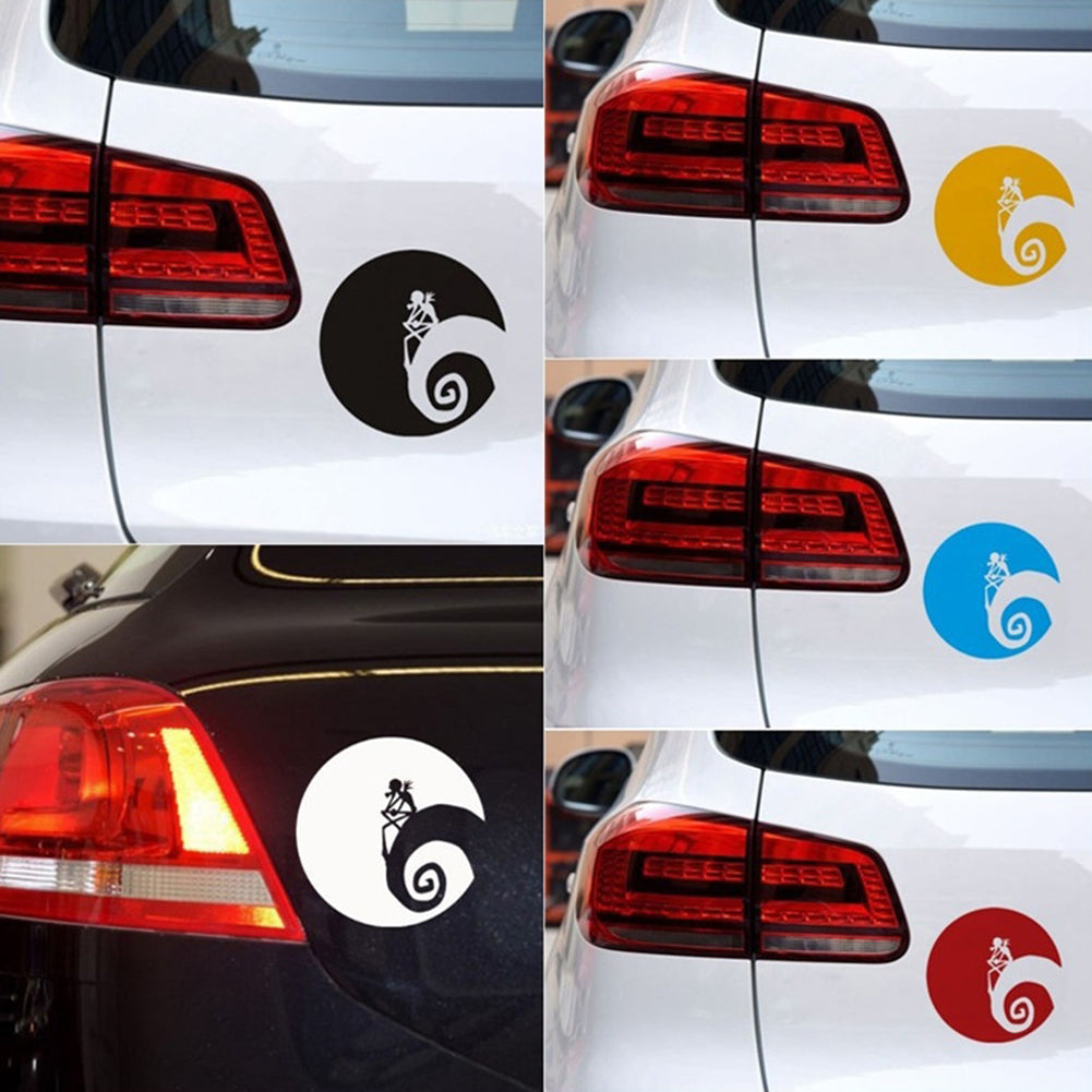 Skeleton Hood Tailgate Side Window Decal Car Truck Reflective Sticker Decoration