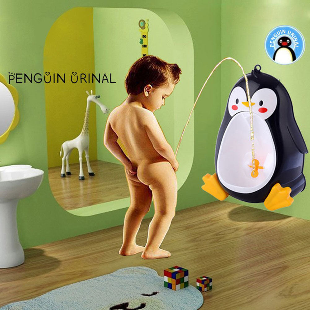 Baby Boy Infant Toddler Potty Suction Cups Wall-Mounted Urinals Toilet Training