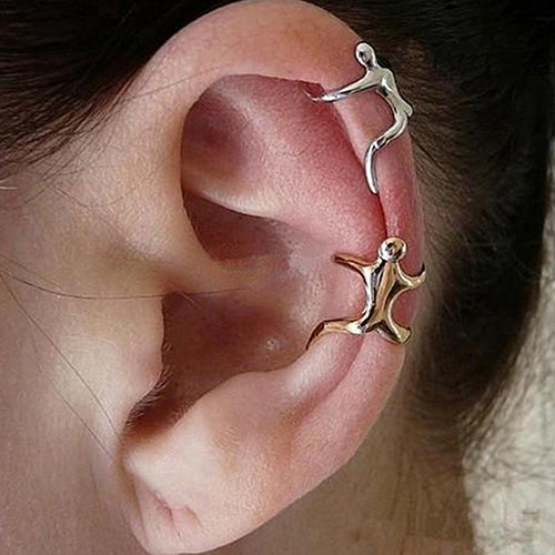 1Pc Women Fashion Climber Punk Ear Clip Rock Earring Cuff No Piercing Jewelry