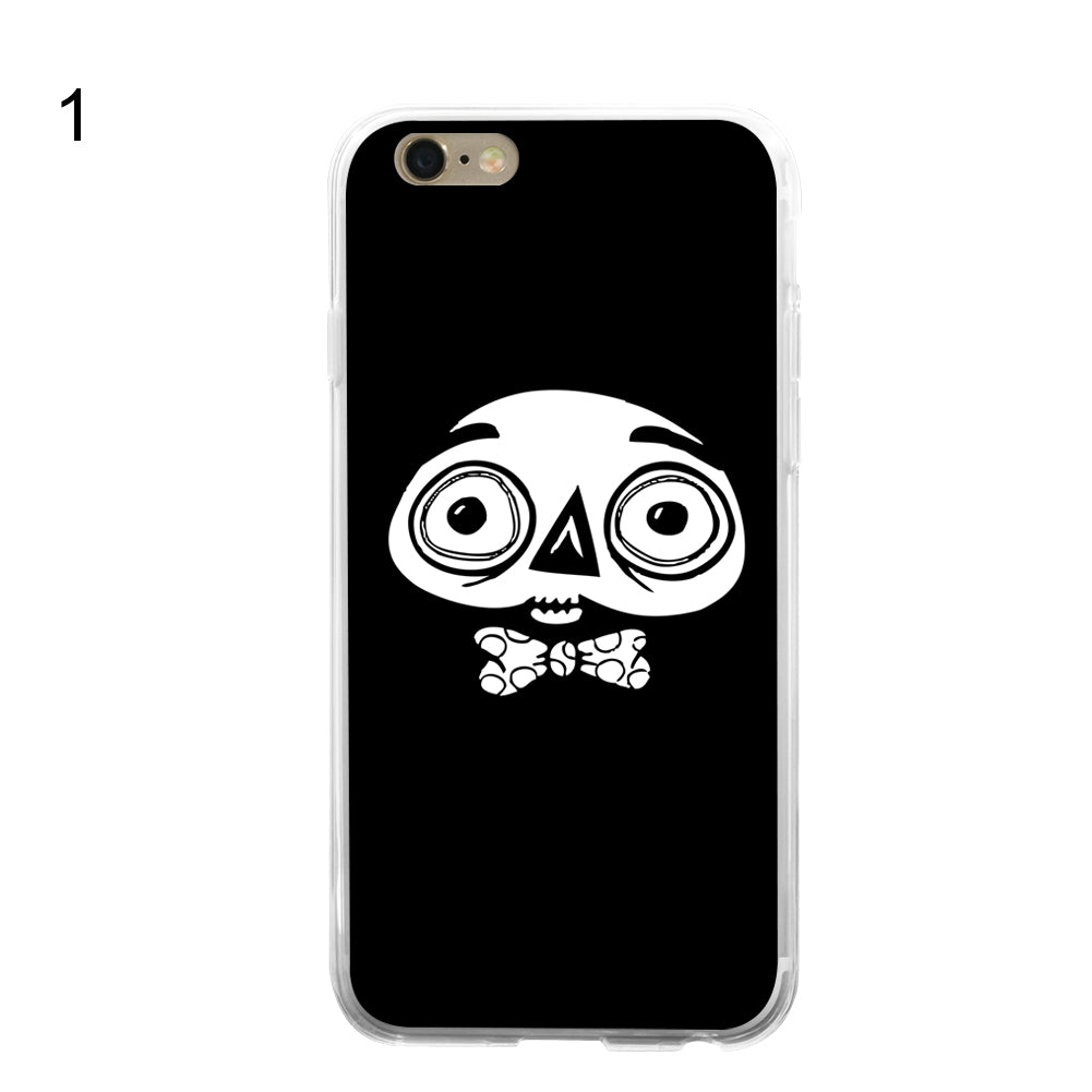 Cute Skull Case Cover for iPhone 5 6 7 Samsung S7 S8 Huawei P9 Xiaomi Redmi