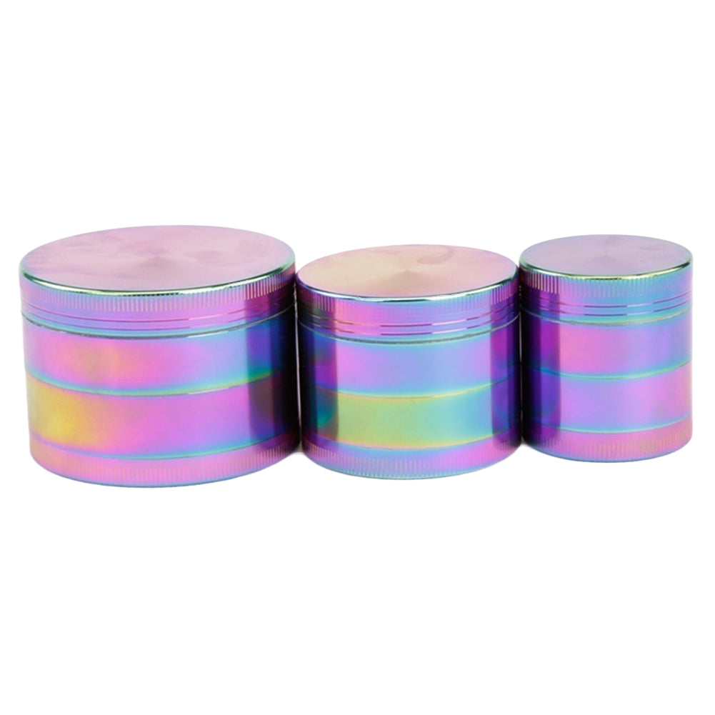 Aluminum Alloy 4 Layers Tobacco Herb Spice Smoke Grinder Crusher Hand Muller