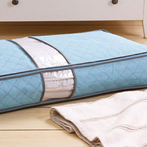 Zipped Clothes Duvet Clothing Pillow  Under Bed Handle Storage Organizer Bag