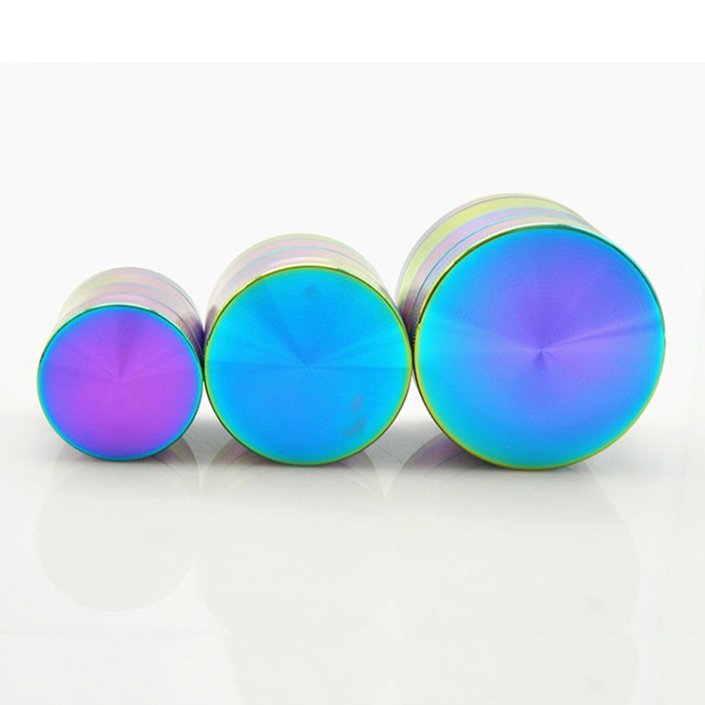 Aluminum Alloy 4 Layers Tobacco Herb Spice Smoke Grinder Crusher Hand Muller