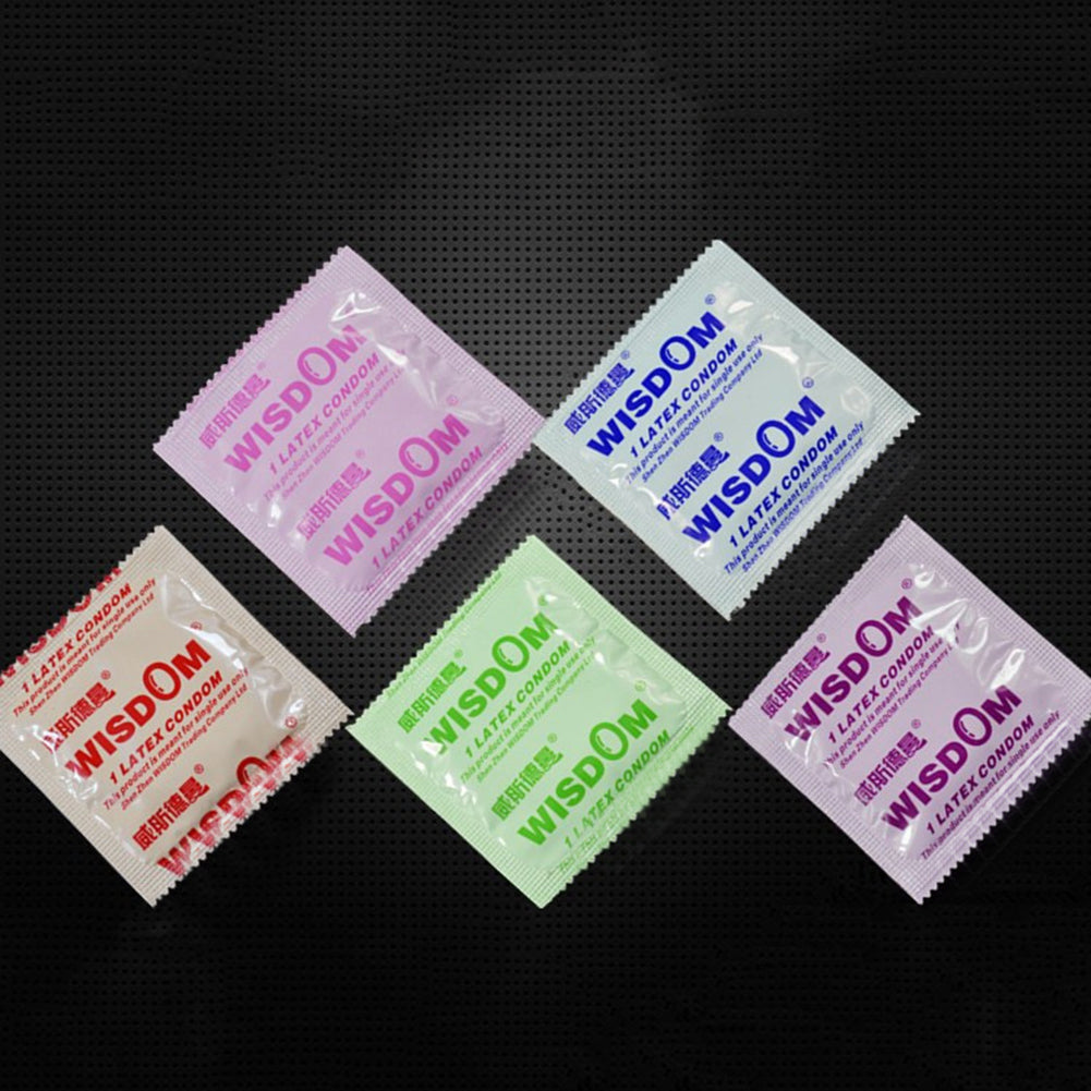 10Pcs Natural Latex Ultra Thin Men Spike Condoms Adult Contraception Sex Toy