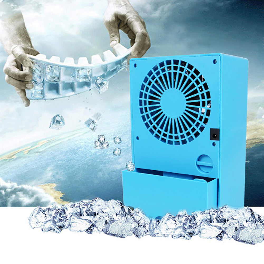 Creative Desktop Fan Quiet Small Evaporative Air Conditioner Cooler Humidifier