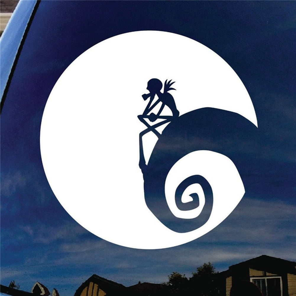 Skeleton Hood Tailgate Side Window Decal Car Truck Reflective Sticker Decoration