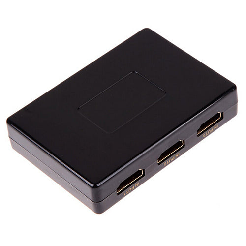 3 in 1 out HDMI Switch Hub Switcher Adapter for 4K*2K HDMI 3D TV HDCP Repeater