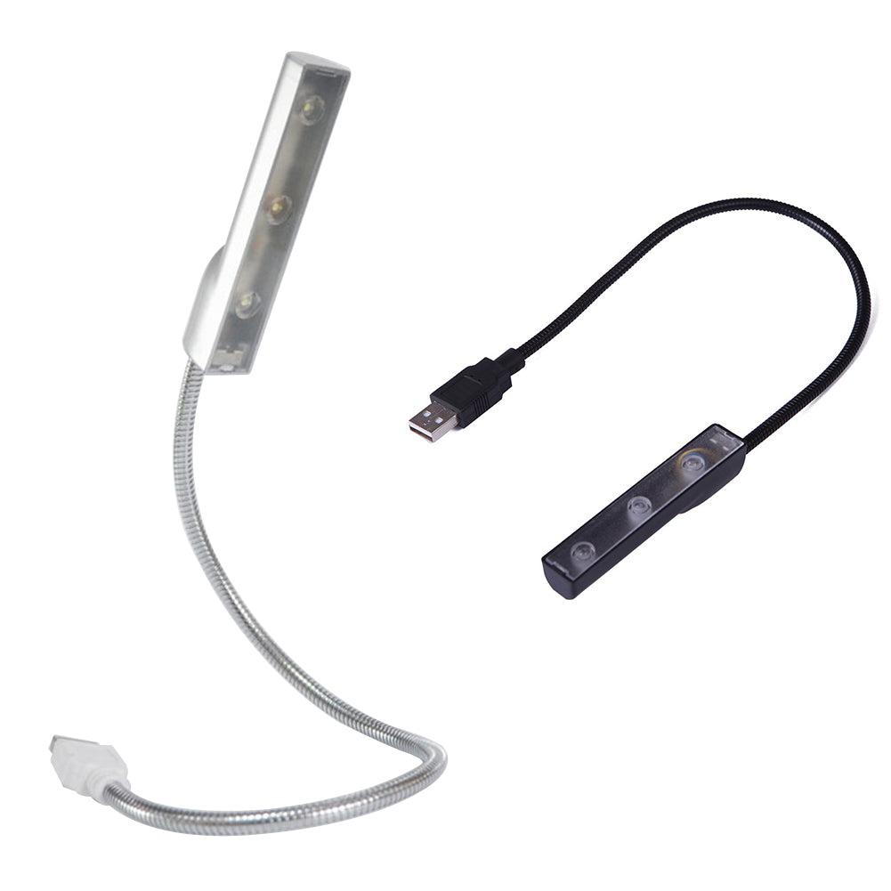 Portable Flexible LED Light USB Powered Lamp for Laptop Notebook PC Computer