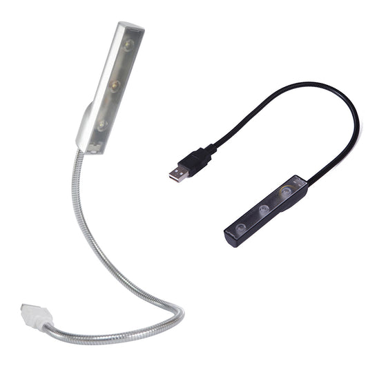 Portable Flexible LED Light USB Powered Lamp for Laptop Notebook PC Computer