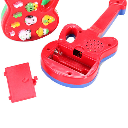 Electronic Guitar Toy Nursery Rhyme Music Children Baby Kids Educational Gift