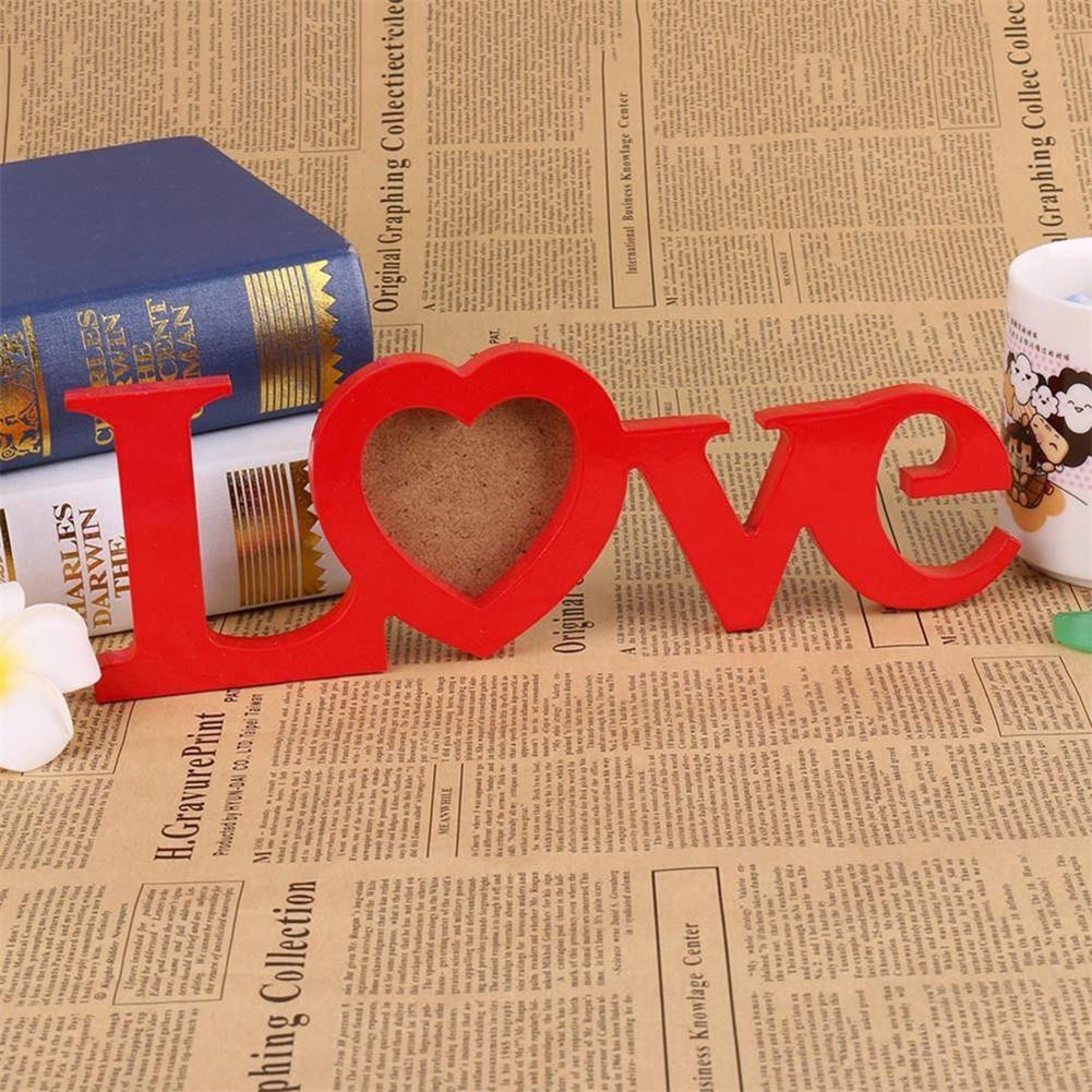 Creative Love Photo Frame Birthday Valentine's Day Romantic Gift Home Decor