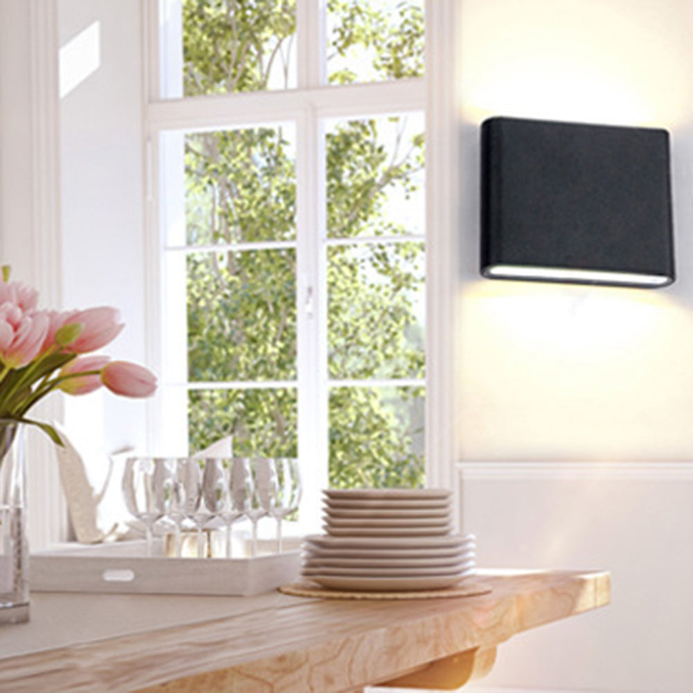 LED Lamp 6W Dual Head Wall Sconce Hallway Corridor Yard Garden Waterproof Light