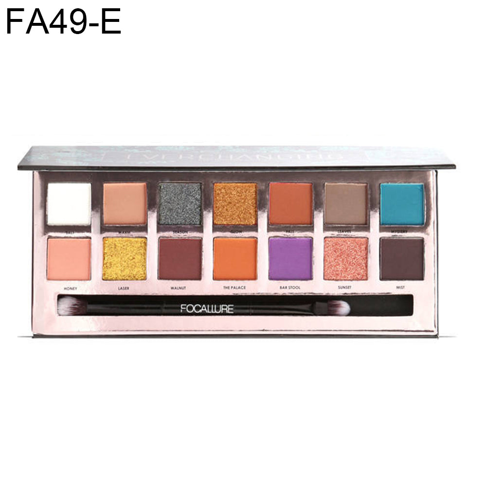 Waterproof Long Lasting Shimmer Matte Eye Shadow Palette Cosmetics Makeup Tool