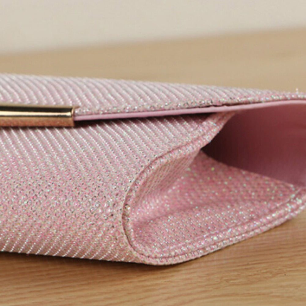 Luxury Women's Bling Glitter Purse Cocktail Party Evening Wedding Bag Clutch