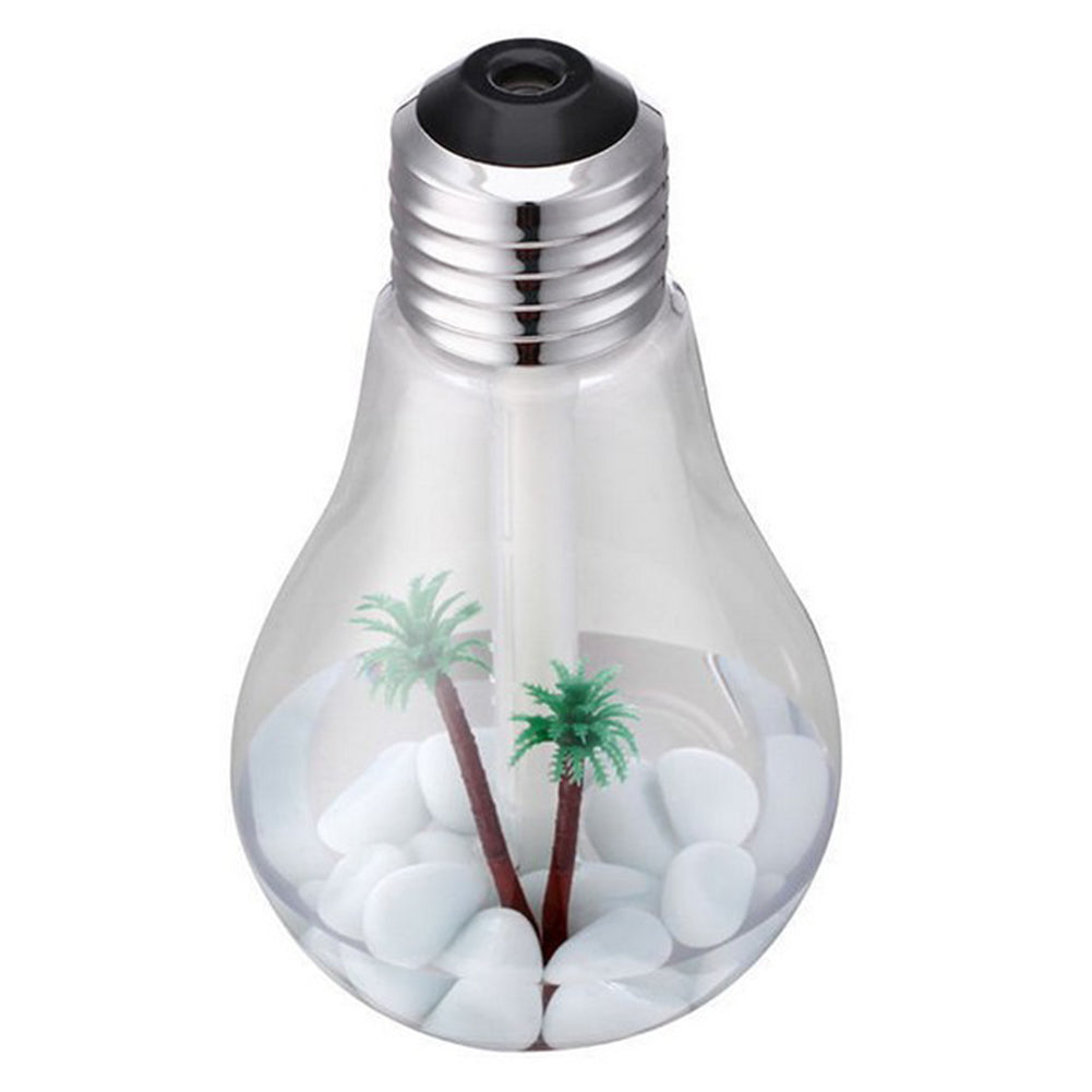 Mini Bulb Air Humidifier Diffuser Essential Oil Ultrasonic Aroma Mist Purifier