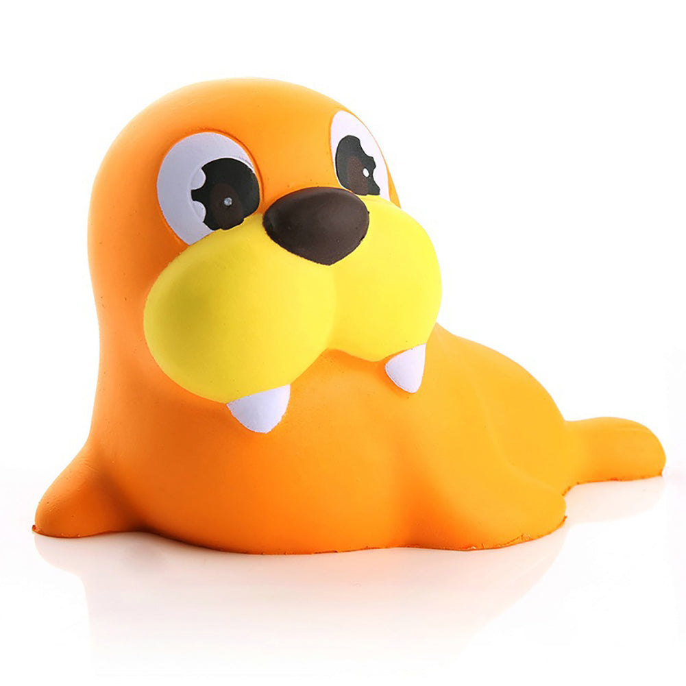 Cute Cartoon Animal Seal Squeeze Anti-Stress Soft Slow Rising Adult Toy Gift