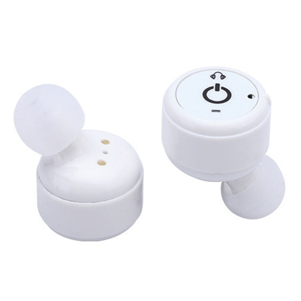 Wireless Earbuds Mini Bluetooth Earphone with 1500mAH Battery for iPhone Android
