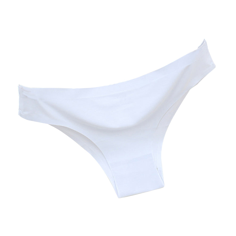 Seamless Panties Women Breathable Underwear Solid Color Low Rise Knickers Briefs