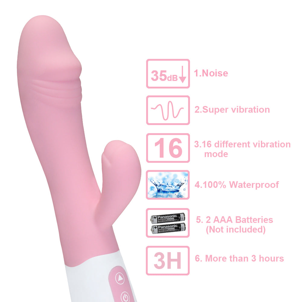 G-Spot Stimulator Waterproof Massager Adult Women Sex Toy Multispeed Vibrator