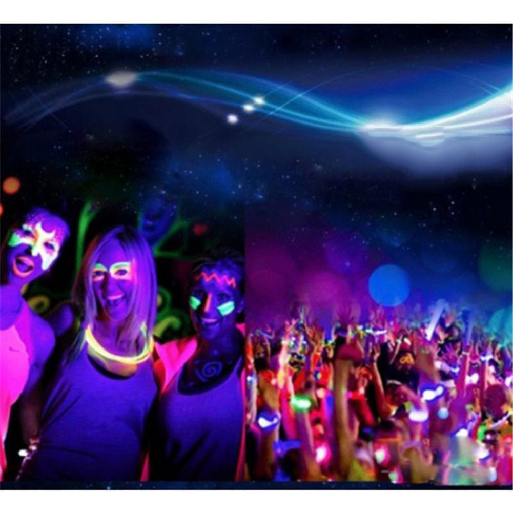 Glow in the Dark Luminous Paint Bright Pigment Body Skin Graffiti Party Decor