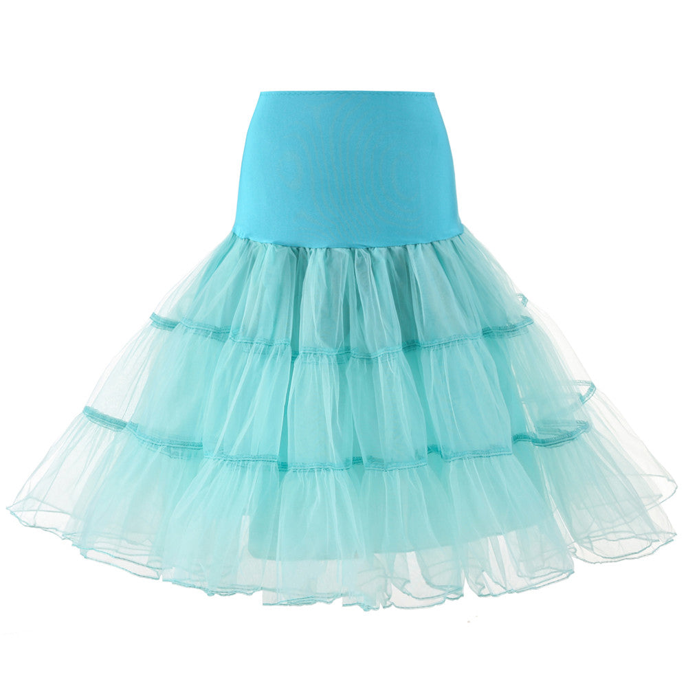 Girls' Vintage Underskirt Swing Petticoat/Rockabilly Lovely Tutu/Fancy Net Skirt